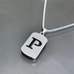 Minimal Initial Necklace for Women & Men