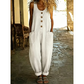 📢📢40% OFF !! ⏰ Sleeveless Wide-Leg Jumpsuit – Breezy Summer Ease ☀️