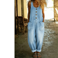 📢📢40% OFF !! ⏰ Sleeveless Wide-Leg Jumpsuit – Breezy Summer Ease ☀️