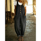 📢📢40% OFF !! ⏰ Sleeveless Wide-Leg Jumpsuit – Breezy Summer Ease ☀️