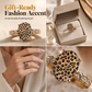 📢📢40% OFF !! ⏰Vintage Leopard Print Oval Ring