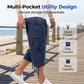📢📢40% OFF !! ⏰Men's Multi-Pocket Capri Pants