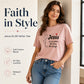 Women's Letter Print Casual Short-Sleeve T-Shirt