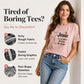 Women's Letter Print Casual Short-Sleeve T-Shirt