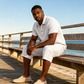 📢📢40% OFF !! ⏰Men Summer Shirt and Crop Pants Set Casual Beach Outfit
