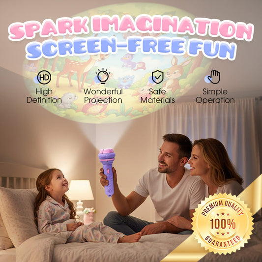 📢📢40% OFF !! ⏰ Educational Projector Torch – Learn, project & nighttime fun ✨