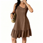 📢📢40% OFF !! ⏰Women's Sleeveless Asymmetric Collar Dress