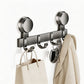 📢📢50% OFF !! ⏰Suction Cup Over Door Hook Rack