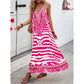 📢📢40% OFF !! ⏰🎉 2026 Sale — Over 32,000 Sold!🐆 Women's Animal Print Backless Halter Maxi Dress 🌴
