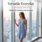 Women's Lace V-Neck Nightdress Loose Modal Slip Sleepwear