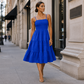 Women's Sleeveless Smocked Mini Dress
