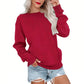 📢📢40% OFF !! ⏰Women's Casual Oversized Crewneck Sweatshirt 👕 Cosy, Roomie & Made for Laid-Back Days ✨