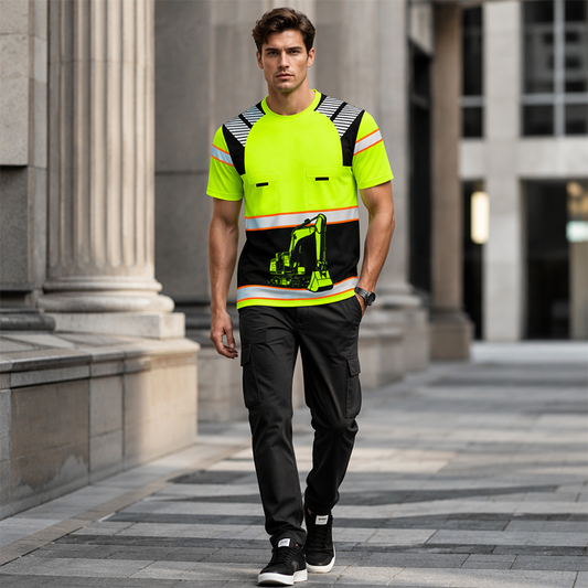 📢📢40% OFF !! ⏰Bold Excavator Graphic Tee
