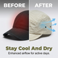 Short Brim Soft Top Baseball Cap
