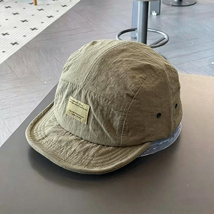 Short Brim Soft Top Baseball Cap