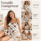 Summer Sleepless Spaghetti Strap Cami Sleepwear Set