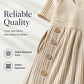 Women’s Casual Striped Relaxed Fit Dress