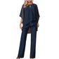📢📢40% OFF !! ⏰Elegant Asymmetrical Two-Piece Pant Set