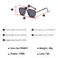 Polarized UV400 Square Sunglasses