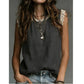 📢📢40% OFF !! ⏰Women's Round Neck Sleeveless Lace Top