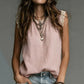 🌸 50% OFF NOW! 🌸Women's Round Neck Sleeveless Lace Top
