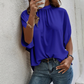 Women's Elegant Mock Neck Top