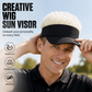 📢📢40% OFF !! ⏰Creative Wig Sun Visor Hat