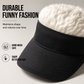 📢📢40% OFF !! ⏰Creative Wig Sun Visor Hat