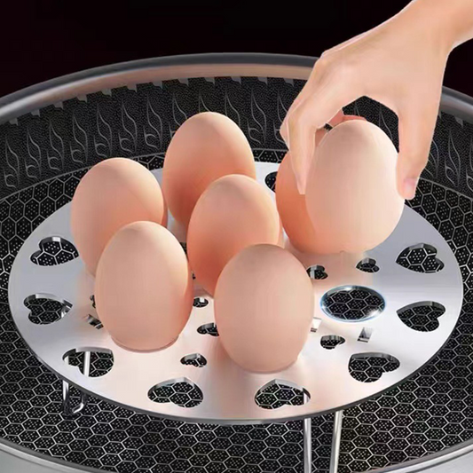 📢📢50% OFF !! ⏰ Heat‑Safe Egg Steaming Rack – Sturdy, Versatile, Practical ✨