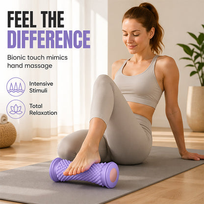 📢📢40% OFF !! ⏰TPE Foot Massage Roller for Plantar Fasciitis Relief