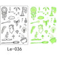 🎃💡 Light Up Your Halloween Look! Glow-in-the-Dark Temporary Tattoos | Waterproof & Fun Party Accessories
