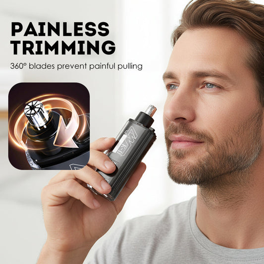 📢📢40% OFF !! ⏰Nose & Ear Hair Trimmer with LED Display