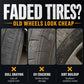 📢📢Buy 1 Get 1 Free !! ⏰Shine-Reviving Tire Wax