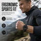 Men's Waterproof Digital Watch with LED Luminous Display