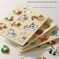 Montessori Wooden Peg Puzzle for Toddlers
