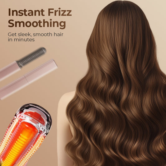 📢📢50% OFF !! ⏰Portable Cordless Mini Hair Straightener Comb