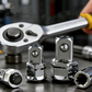 📢📢50% OFF !! ⏰CR-V Steel Ratchet Wrench Adapter Socket Converter Set