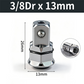 📢📢50% OFF !! ⏰CR-V Steel Ratchet Wrench Adapter Socket Converter Set