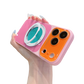 Color Block 360° Rotating Ring Stand Phone Case