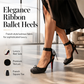 Women's Square Toe Lace Up High Heels Pumps