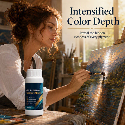 📢📢 50% OFF !! ⏰ Gloss Boost Painting Varnish – High-Gloss Finish, UV Protection & Long-Lasting Shine for Acrylic, Oil & Canvas Artwork 🎨✨