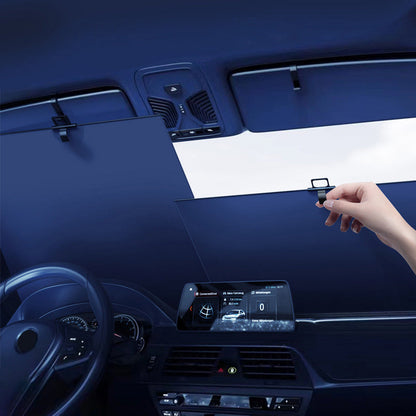 📢📢40% OFF !! ⏰Universal Fit Retractable Windshield Shade