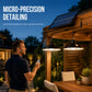 📢📢40% OFF !! ⏰Waterproof Outdoor Solar-Powered Hanging Light