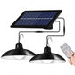 📢📢40% OFF !! ⏰Waterproof Outdoor Solar-Powered Hanging Light