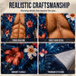 📢📢40% OFF !! ⏰Men Hawaiian Shirt Tropical Floral Print Short Sleeve Casual Beach Button Down Shirt