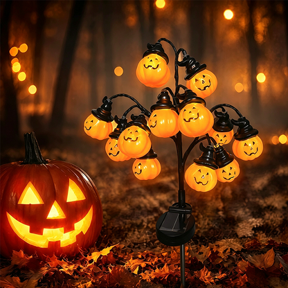 📢📢BUY 3 GET 1 FREE !! ⏰Solar Multi-Head Pumpkin Garden Light