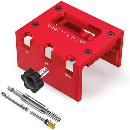 🔧Door Latch Mortising Tool Kit for Wood Doors