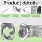 Magnetic Dryer Vent Coupling Connector Kit