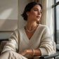 📢📢40% OFF !! ⏰ 2026 Sale — Over 27,100 Sold!✨ Elegant Silver‑Tone Braided Wheat Chain Necklace 🤍