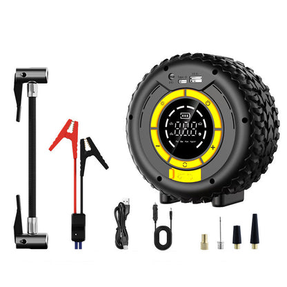 📢📢50% OFF !! ⏰2-in-1 Car Jump Starter & Tire Inflator